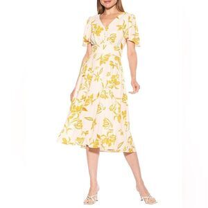 knee length dresses for ladies Alexia Admor Women's Mika Mockneck Draped Sheath Dress, XL